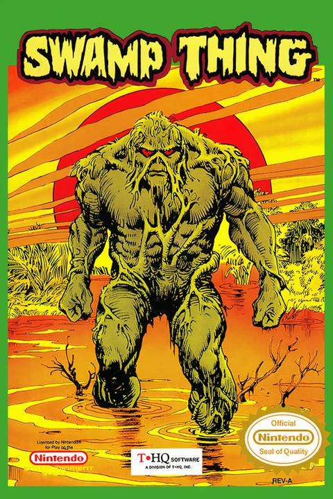 Swamp Thing Tag Page Cover Art