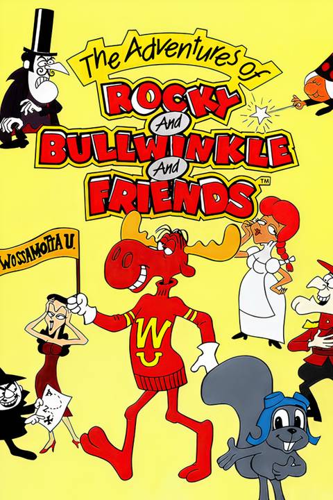 The Adventures of Rocky and Bullwinkle and Friends Tag Page Cover Art