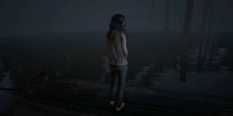 Steam screenshot - Mia looking at the player in Resident Evil 7 Biohazard