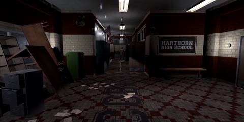 Harthorn - mannequin school entrance