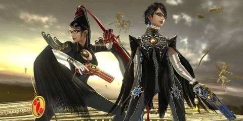 Bayonetta as she appeared in her first and second game