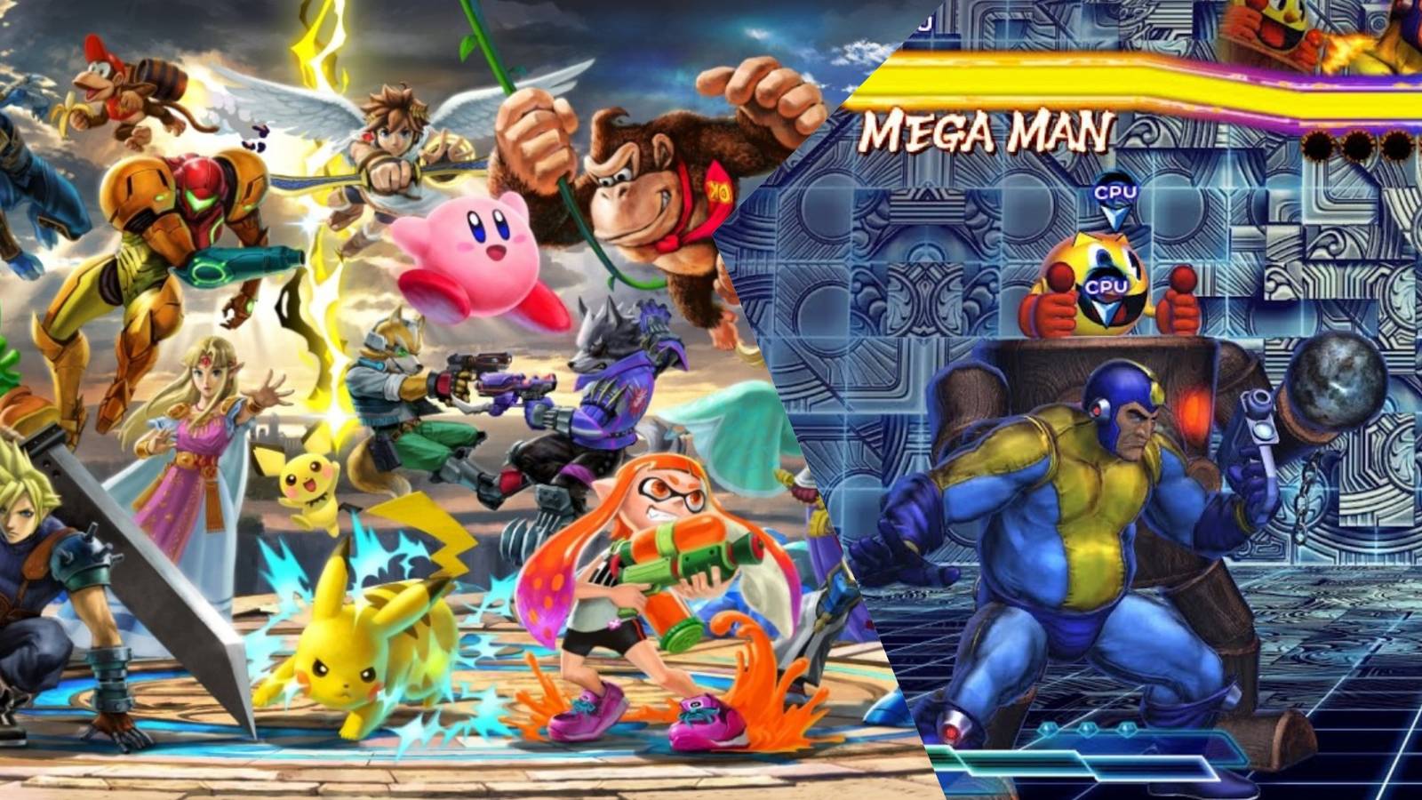 Super Smash Bros. Ultimate and Street Fighter X Tekken