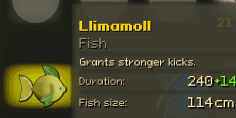 Llimamoll stats in FlyKnight