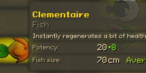 Clementaire stats in FlyKnight