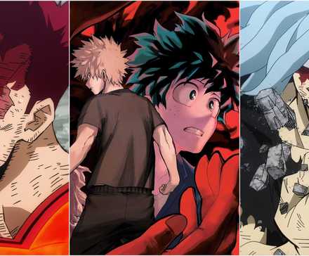 Endeavor, Deku, Shigaraki