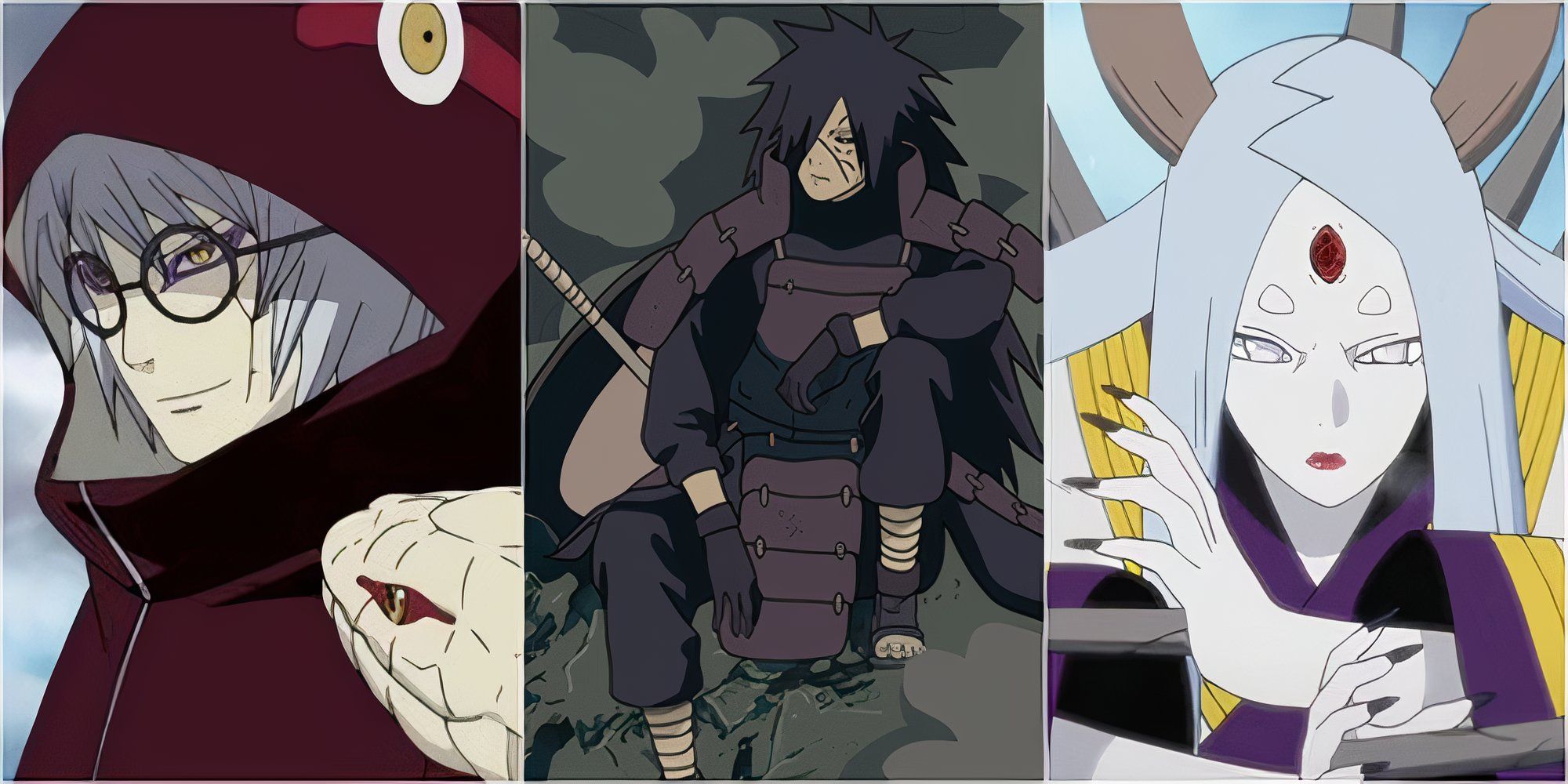 Kabuto, Madara, Kaguya