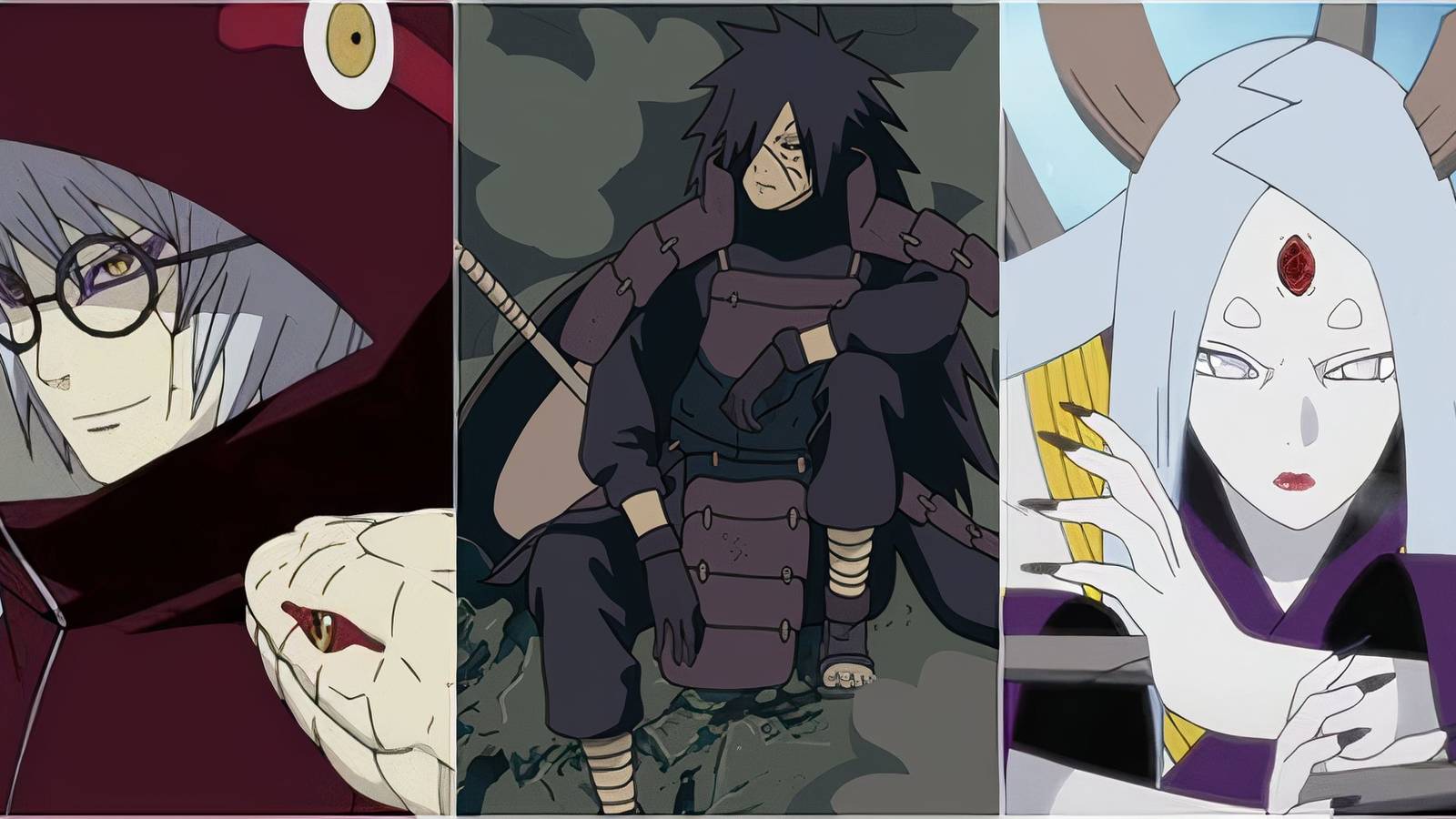 Kabuto, Madara, Kaguya