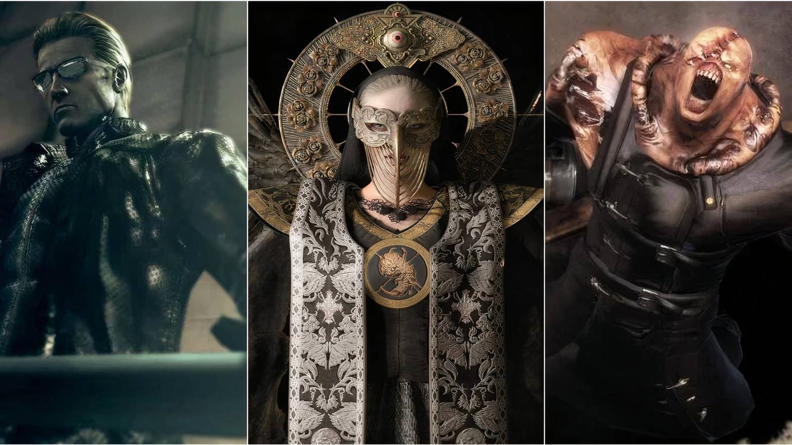 Every Major Resident Evil Villain Ranked By Design, image size:1600x900