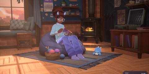 player avatar knitting