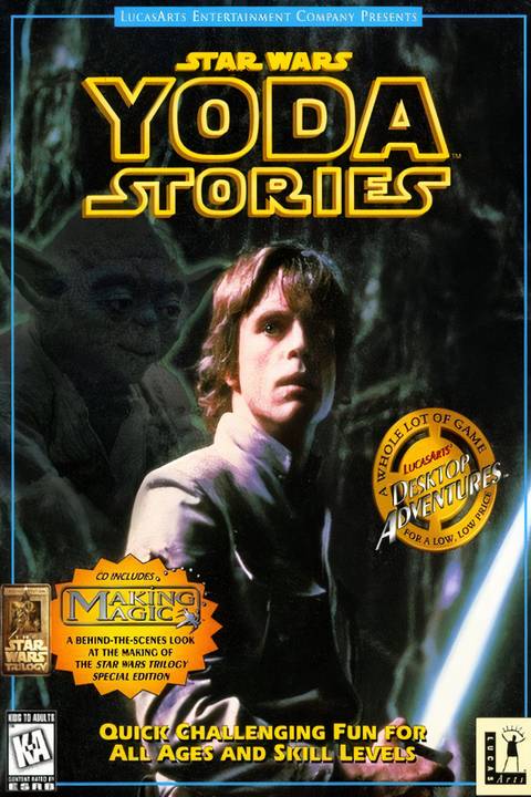 Star Wars: Yoda Stories Tag Page Cover Art