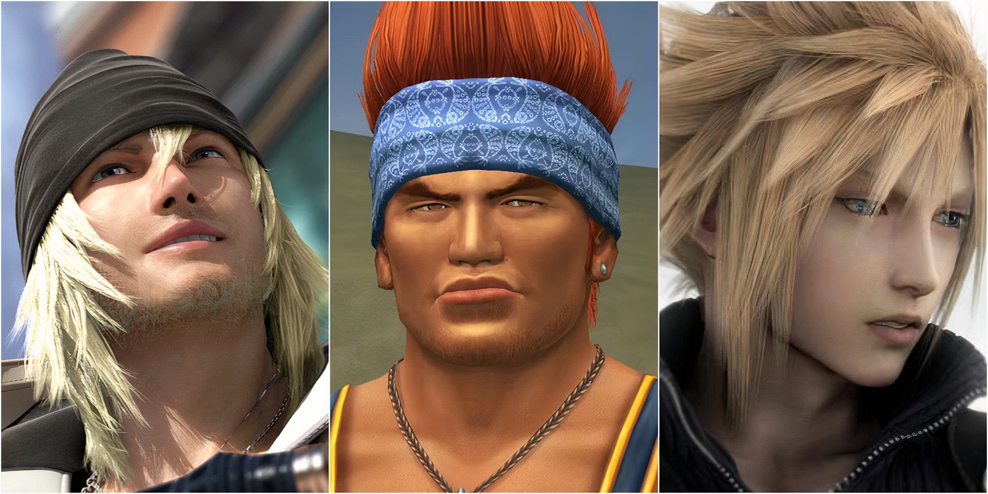 Snow, Wakka, Cloud