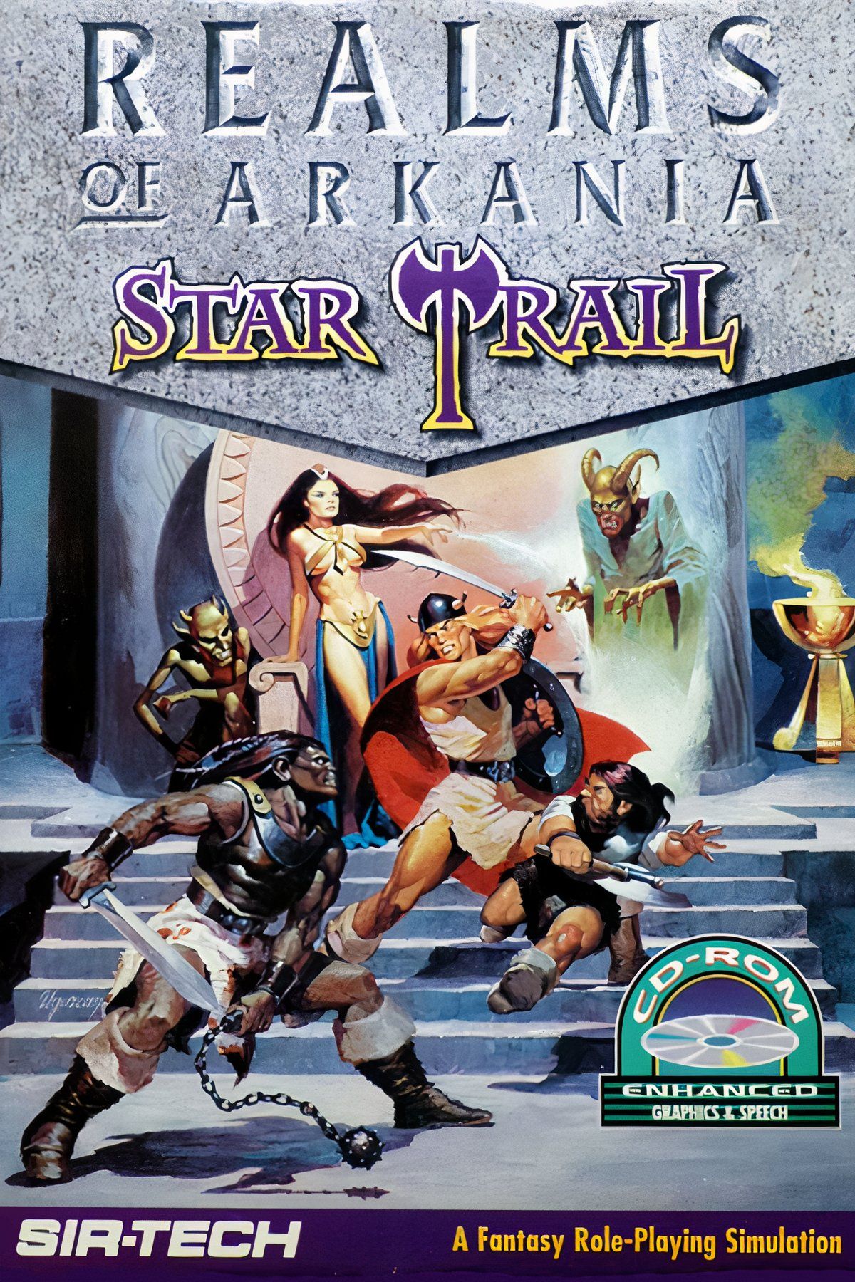 Realms of Arkania: Star Trail Tag Page Cover Art