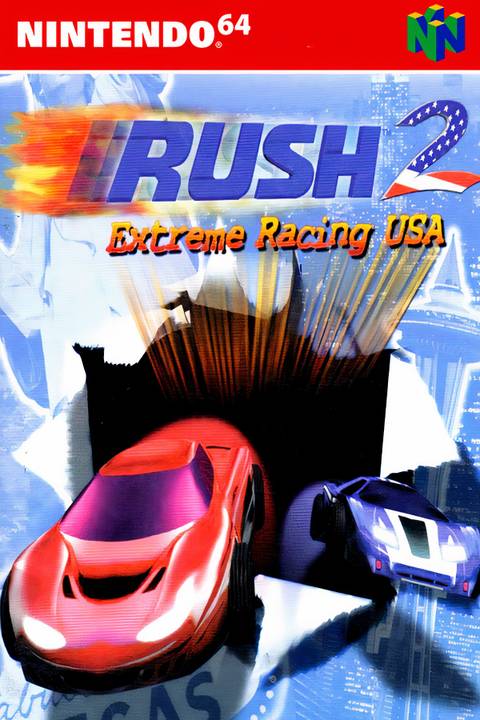 Rush 2: Extreme Racing USA Tag Page Cover Art