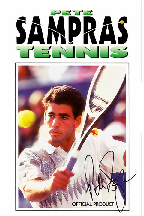 Pete Sampras Tennis Tag Page Cover Art