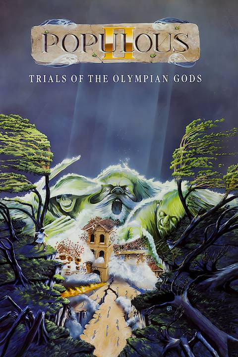 Populous II: Trials of the Olympian Gods Tag Page Cover Art