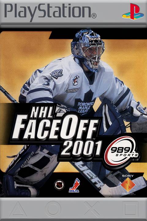 NHL FaceOff 2001 Tag Page Cover Art