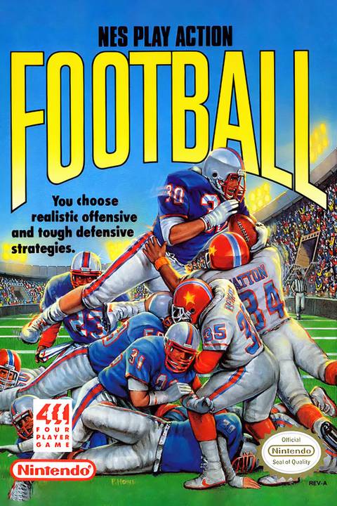 NES Play Action Football Tag Page Cover Art