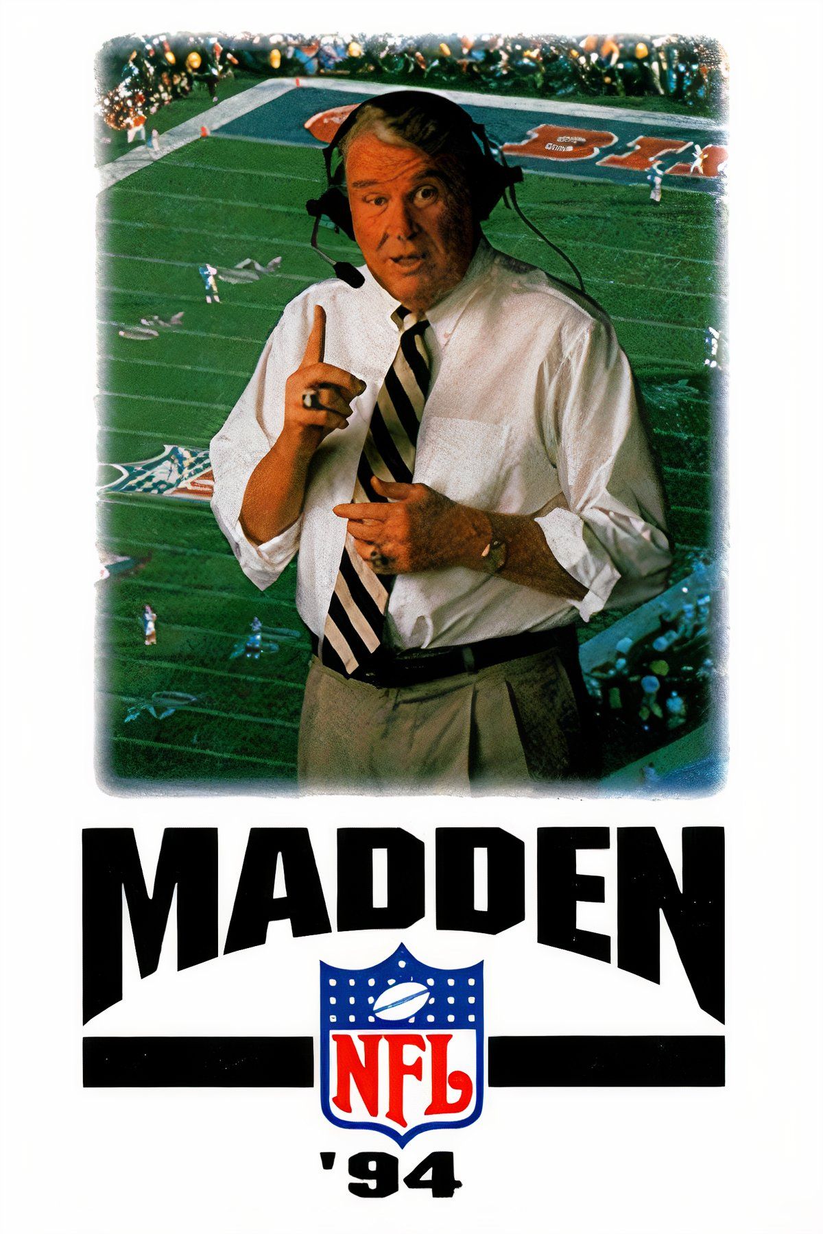 Madden NFL '94 Tag Page Cover Art