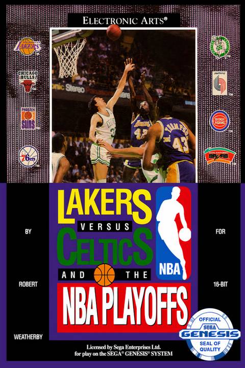 Lakers versus Celtics and the NBA Playoffs Tag Page Cover Art