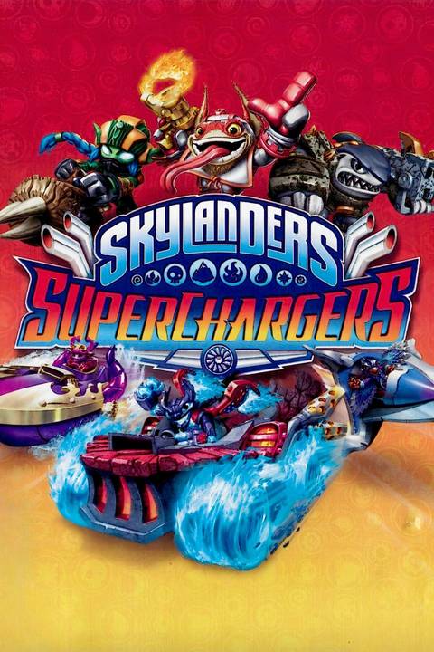 Skylanders: SuperChargers Tag Page Cover Art