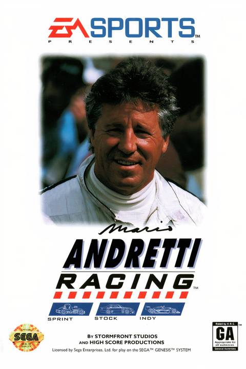 Mario Andretti Racing Tag Page Cover Art