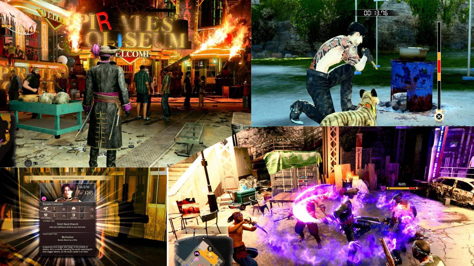 Like A Dragon Pirate Yakuza In Hawaii things new players should know mixed gameplay collage