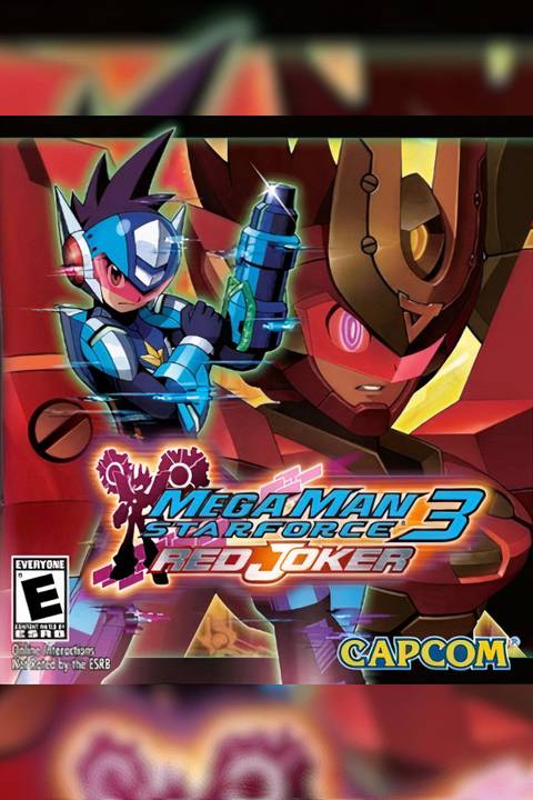 Mega Man Star Force 3: Red Joker Tag Page Cover Art