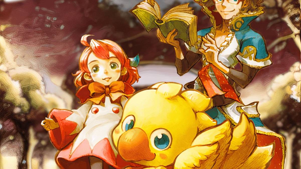 Chocobo and the Magic Picture Book: The Witch, the Girl, and the Five ...