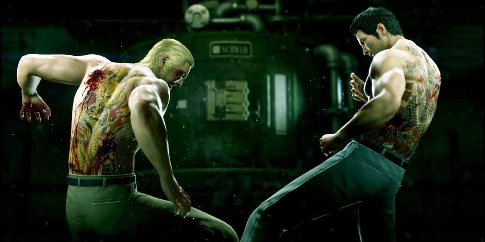 Kiryu Kazuma VS Ryuji Goda in Yakuza Kiwami 2