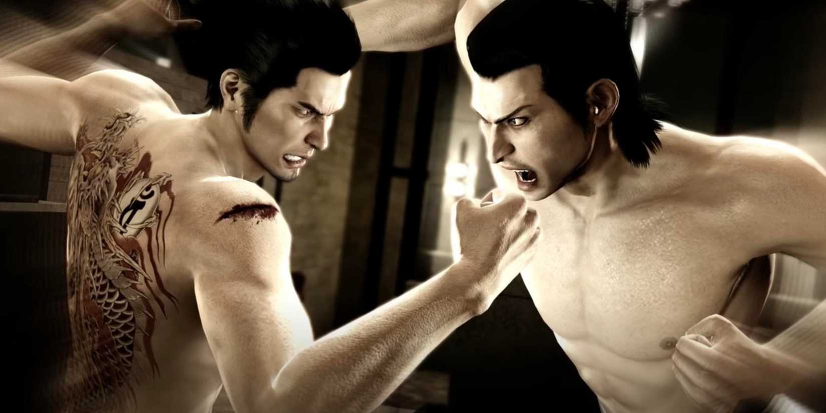 Kiryu Kazuma VS Akira Nishikiyama in Yakuza Kiwami