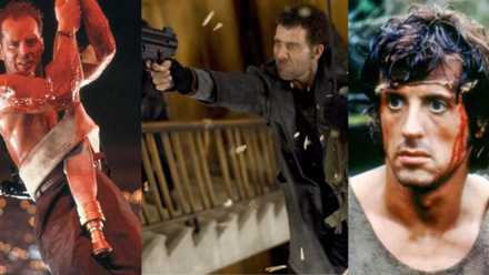 Die Hard, Shoot 'Em Up, Rambo First Blood