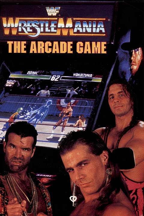 WWF WrestleMania: The Arcade Game Tag Page Cover Art