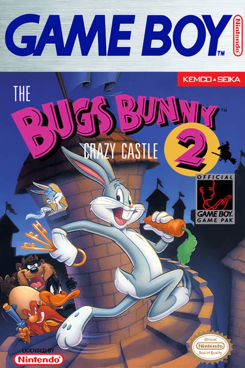 The Bugs Bunny Crazy Castle 2 Tag Page Cover Art