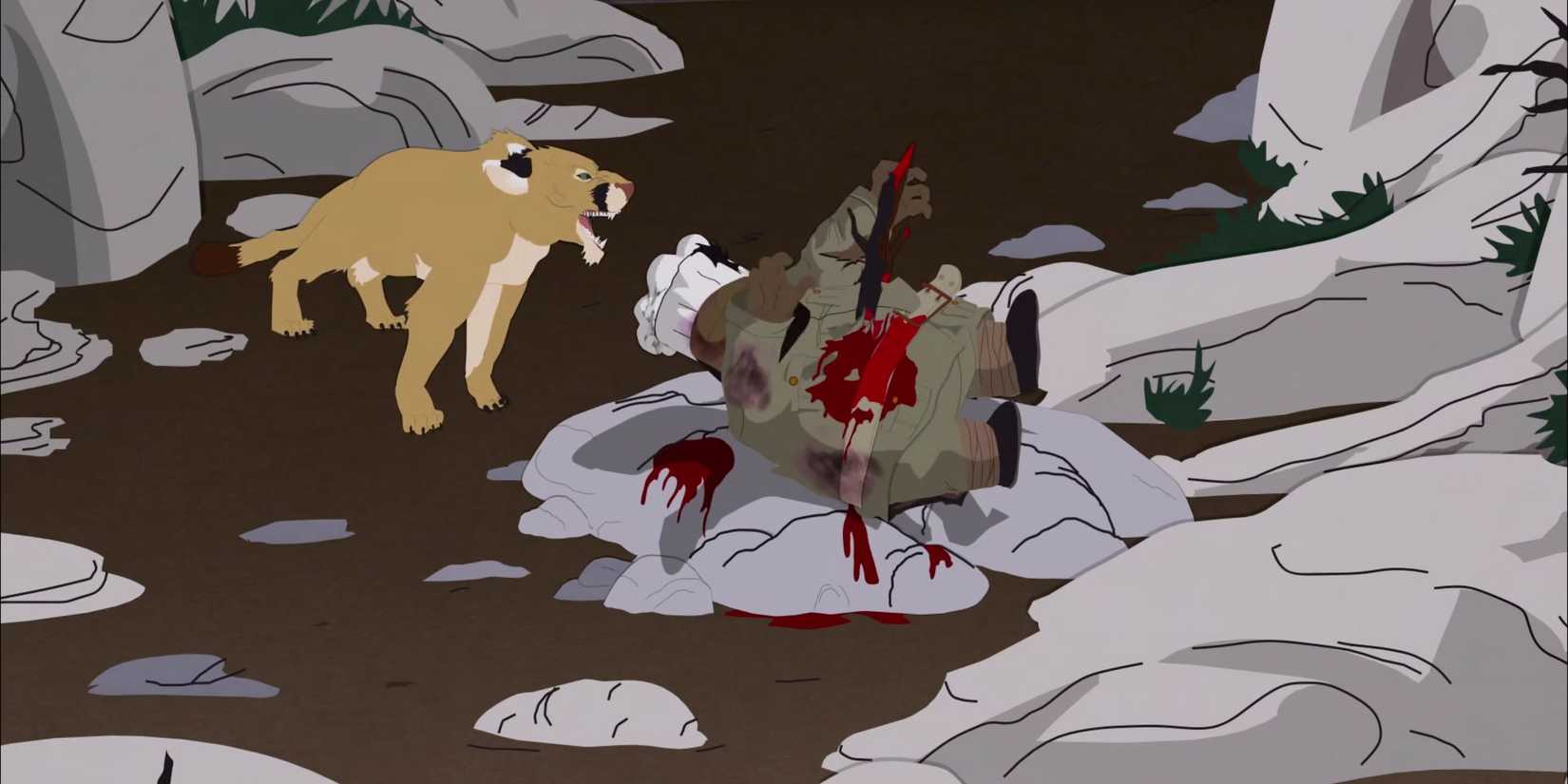 Chef's death in South Park