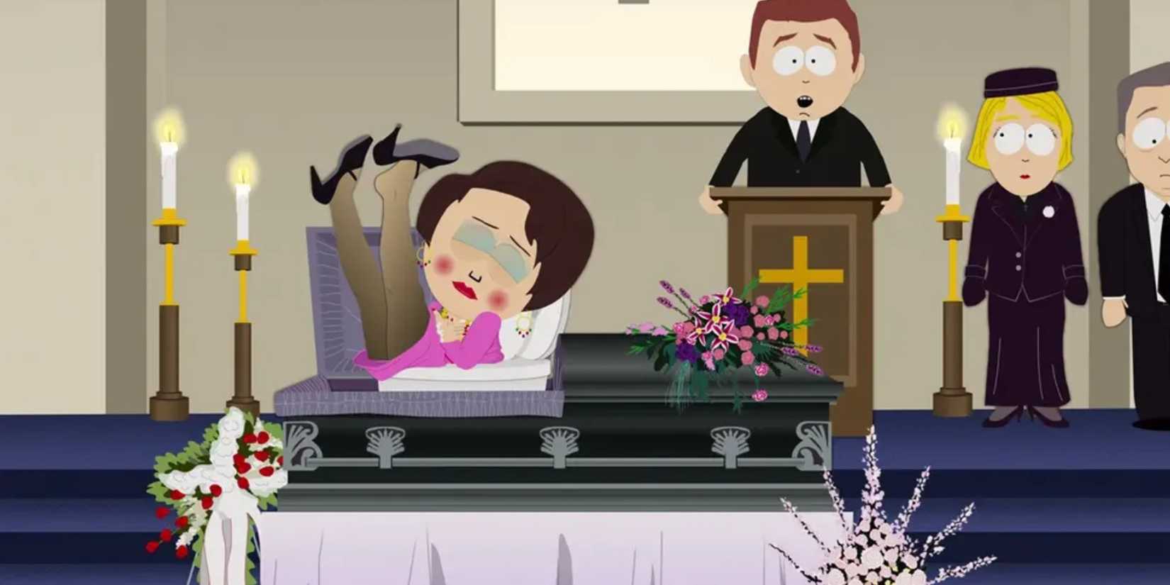 Betsy Donovan's death in South Park