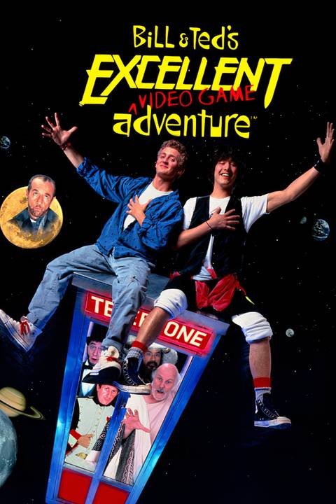 Bill & Ted's Excellent Video Game Adventure Tag Page Cover Art