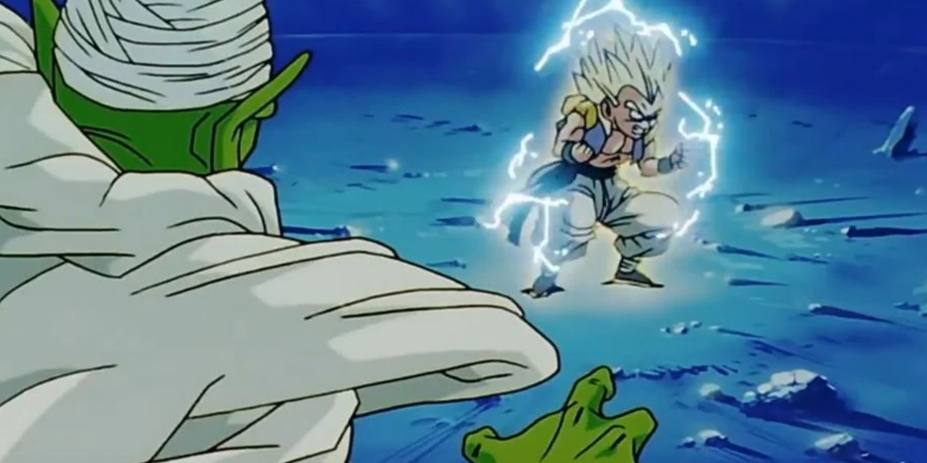 Super Saiyan 2 Gotenks in Dragon Ball Z