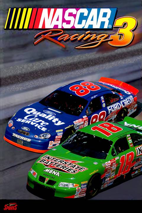NASCAR Racing 3 Tag Page Cover Art