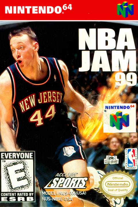NBA Jam 99 Tag Page Cover Art