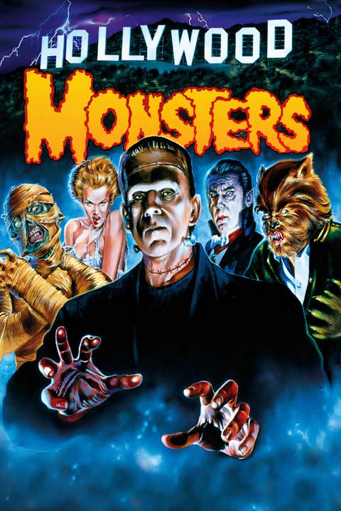 Hollywood Monsters Tag Page Cover Art