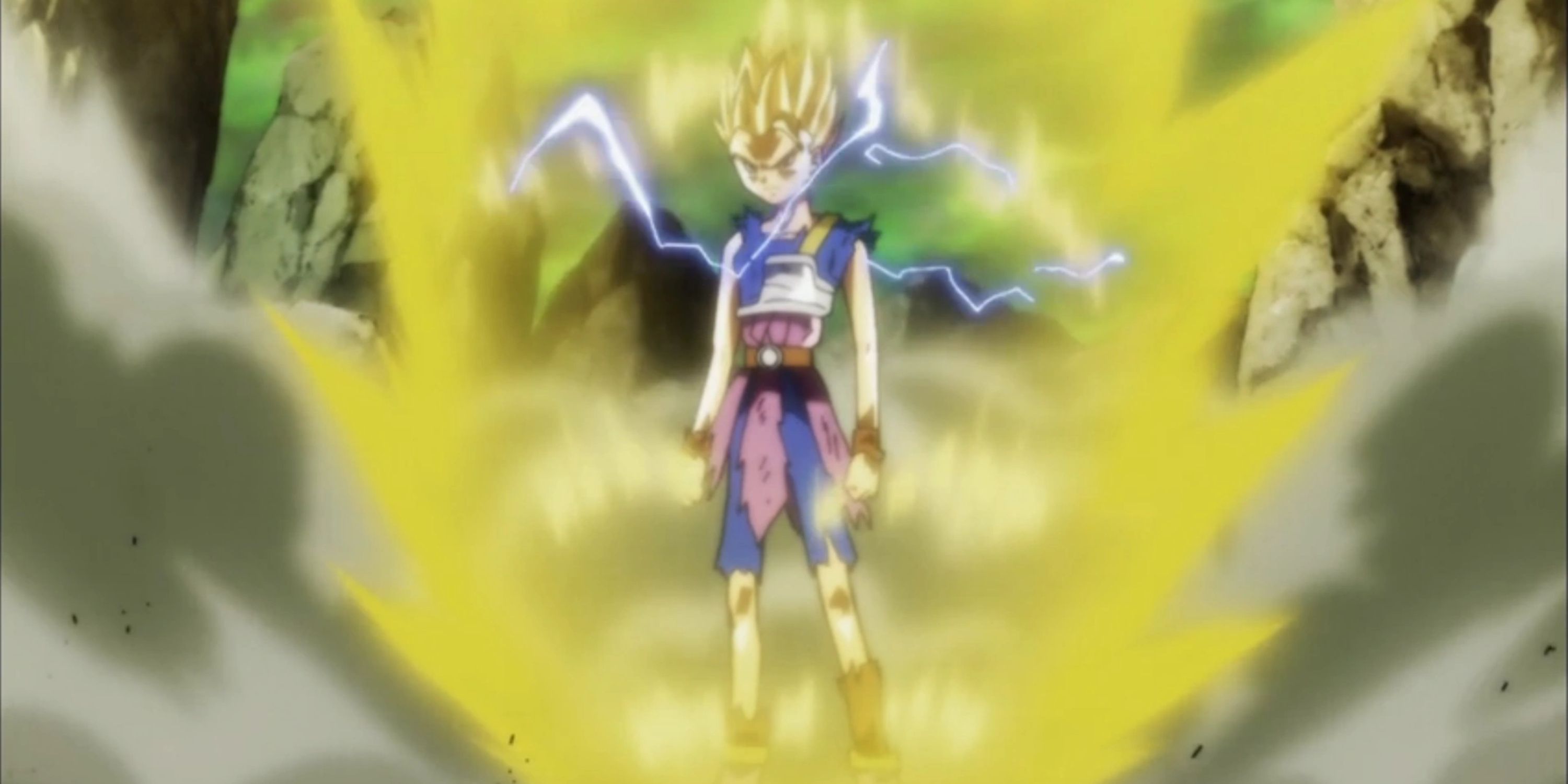 Super Saiyan 2 Cabba in Dragon Ball Super