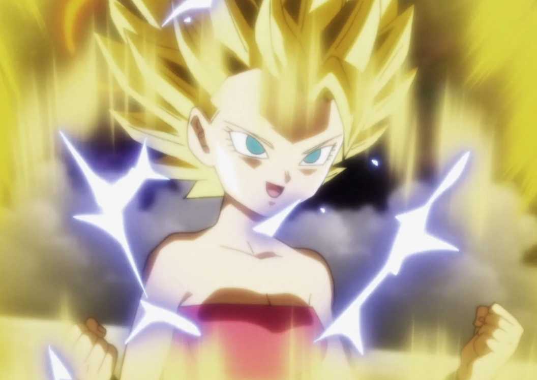 Super Saiyan 2 Caulifla in Dragon Ball Super