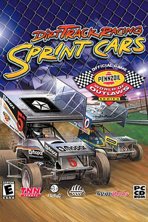Dirt Track Racing: Sprint Cars Tag Page Cover Art