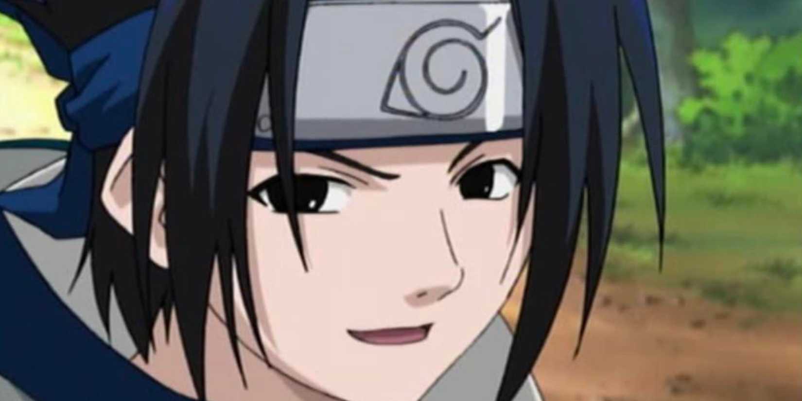 Sasuke calling Naruto a scaredy-cat