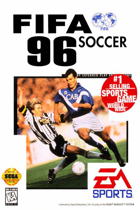 FIFA Soccer 96 Tag Page Cover Art
