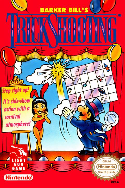Barker Bill's Trick Shooting Tag Page Cover Art