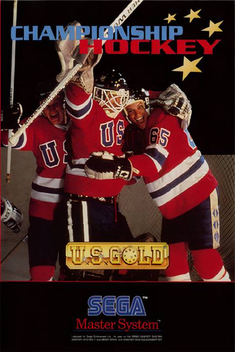 Championship Hockey Tag Page Cover Art