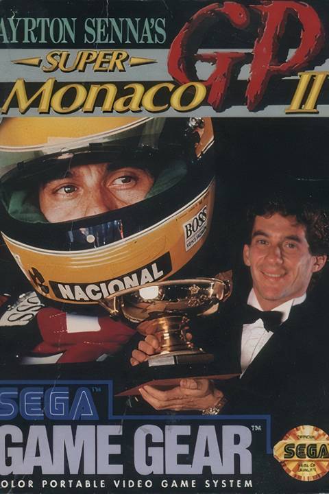 Ayrton Senna's Super Monaco GP II Tag Page Cover Art