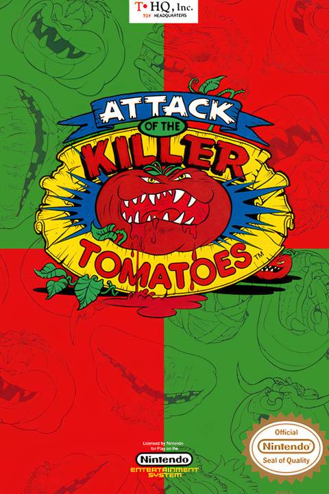 Attack of the Killer Tomatoes Tag Page Cover Art