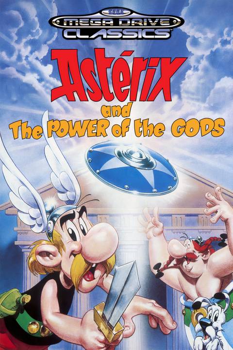 Asterix and the Power of the Gods Tag Page Cover Art
